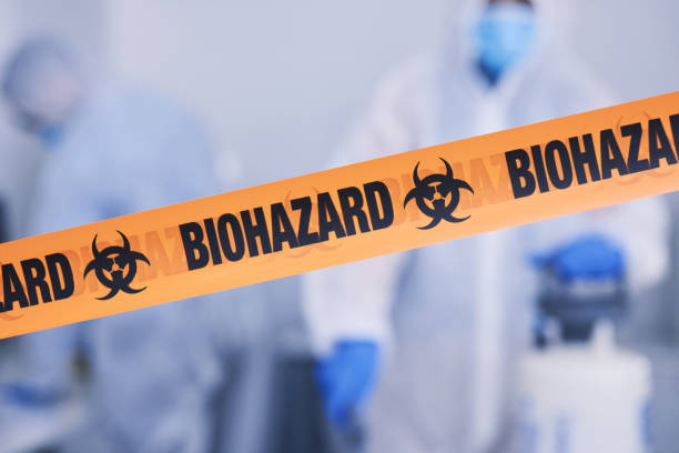 Professional Blood Cleanup technician working in Newbury, NH